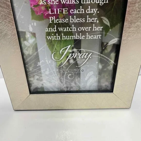 Wall Art A Prayer for My Daughter 5.5x15.5 Frame Plaque Great Gift for Daughter - Picture 3 of 4